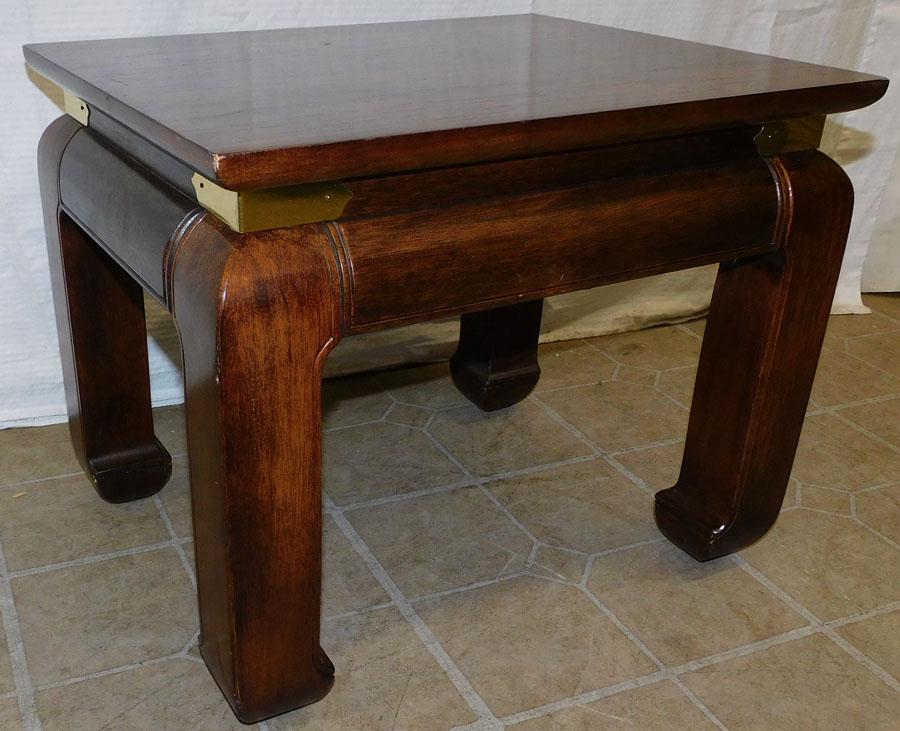 Oriental Brass Bound Stand (1 of 2)