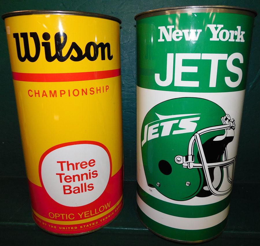 Two Advertising Waste Baskets (1 of 2)