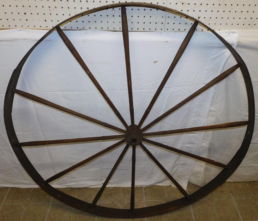Antique Wooden Wheel (1 of 3)