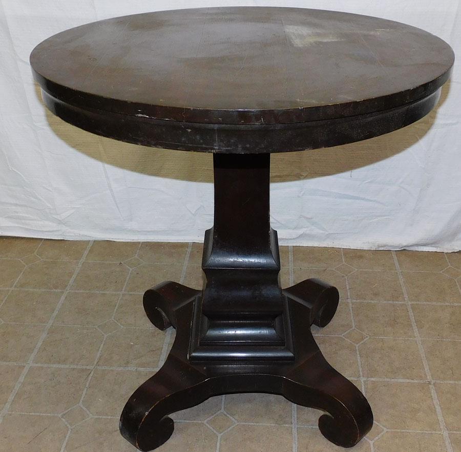 Mahogany Empire Round Table (1 of 3)