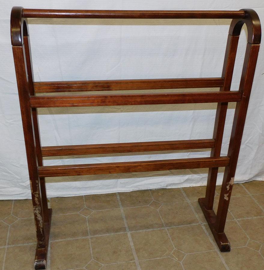 Mahogany Towel Rack (1 of 2)