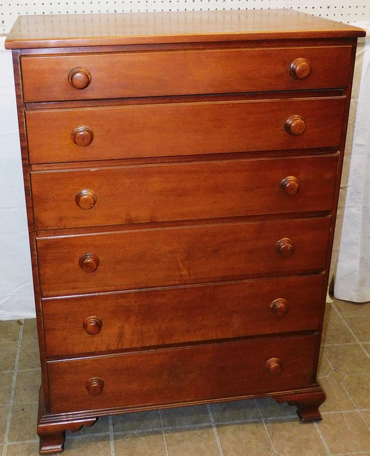 Cherry 6 Drawer Chest (1 of 6)