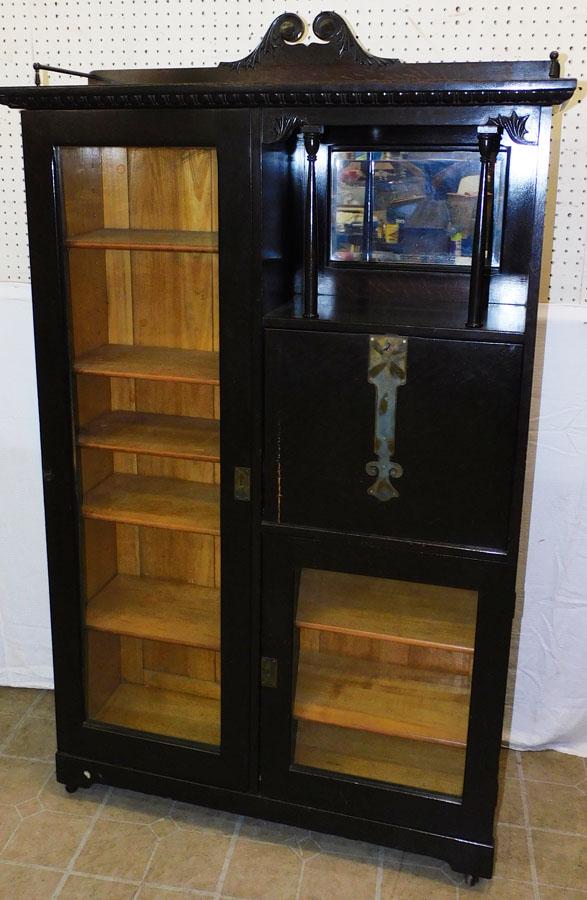 Antique Tiger Oak Side By Side (1 of 7)