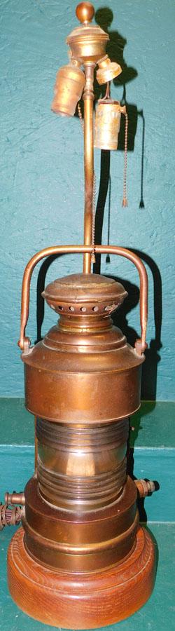 Brass Ships Lantern Lamp (1 of 4)