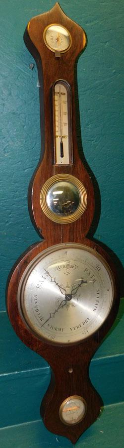 19th C Rosewood Barometer (1 of 8)