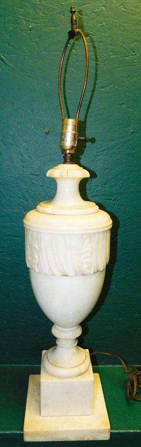 Large Alabaster Lamp (1 of 3)