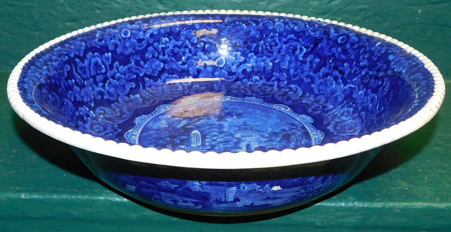 Historical Flow Blue Bowl (1 of 4)