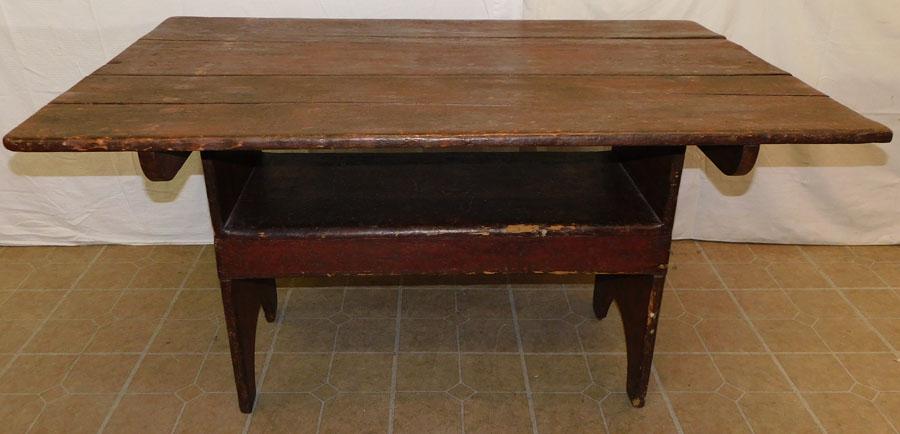 19th C Pine Hutch Table (1 of 5)