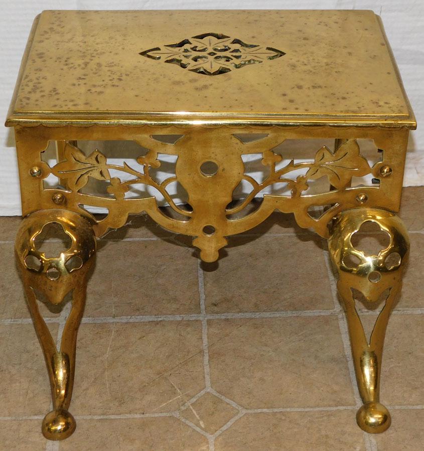 Antique Brass Footman (1 of 4)