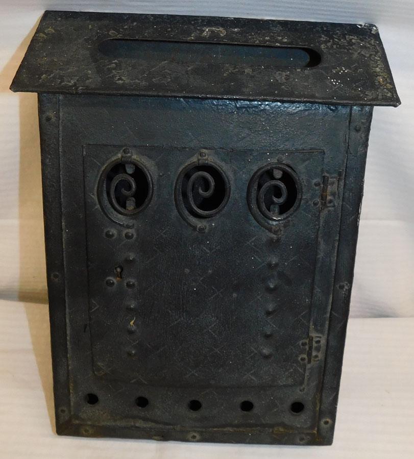 Early Handmade Metal Letter Mailbox (1 of 3)