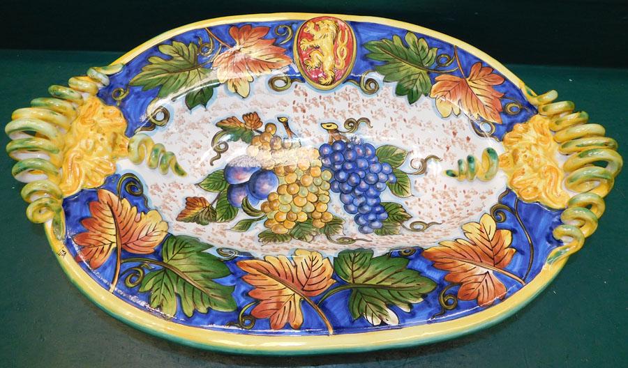 Paint Decorated Italian Porcelain Bowl (1 of 5)