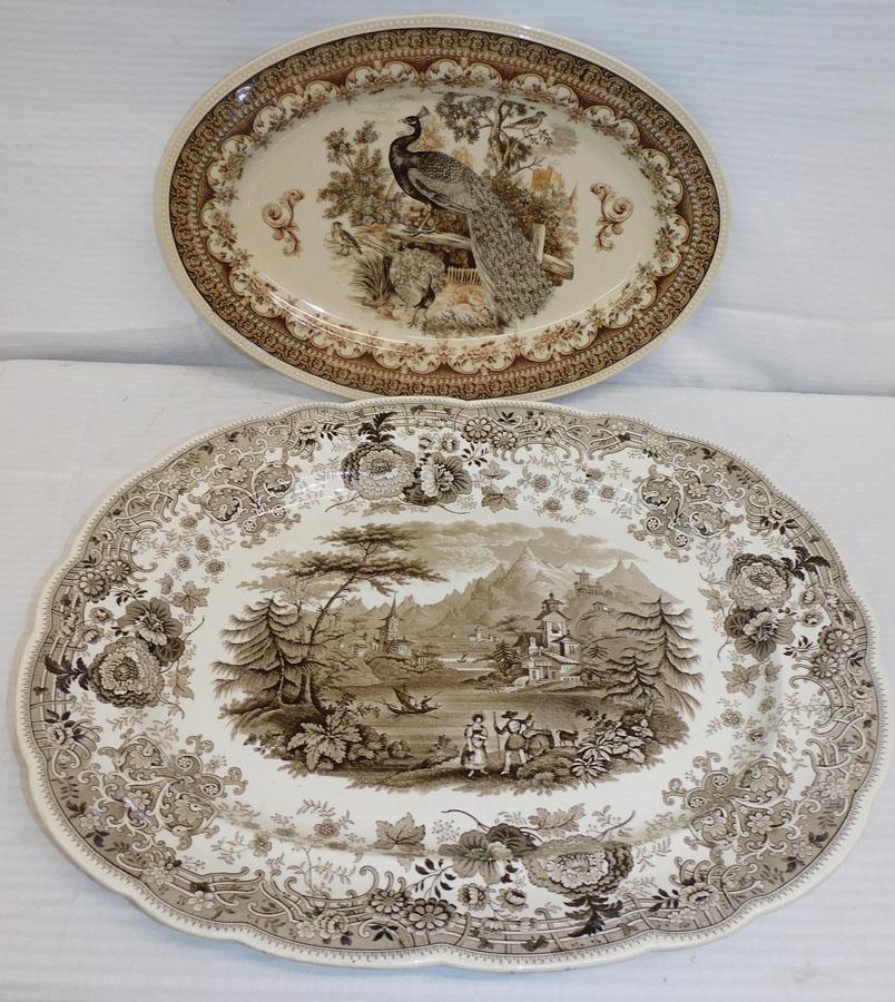 Two Porcelain Platters (1 of 6)