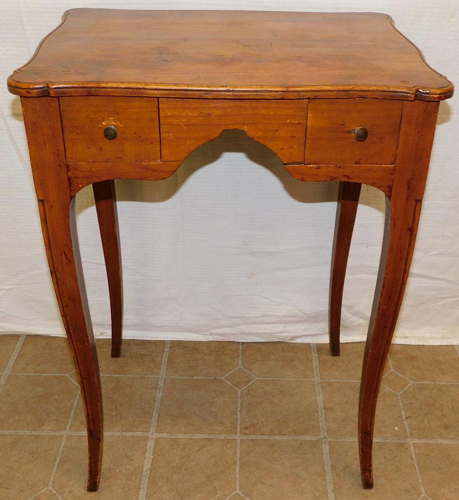 Cherry French Provincial 2 Drawer Stand (1 of 5)
