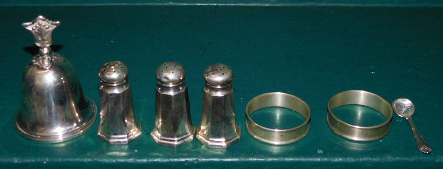 7 Pc Sterling (Includes Gorham Bell) (1 of 1)