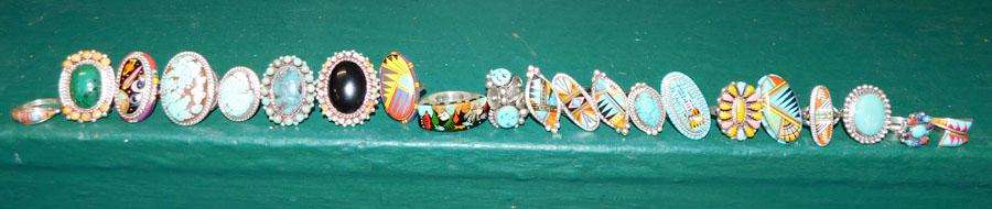 Lot 21 Sterling Rings (1 of 5)