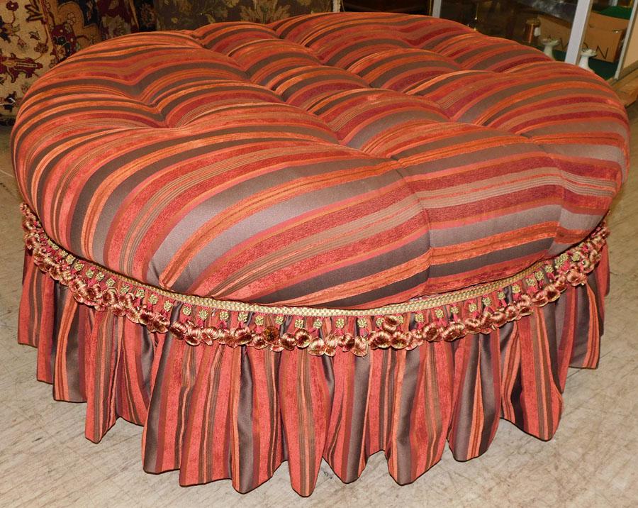 Large Upholstered Ottoman (1 of 2)
