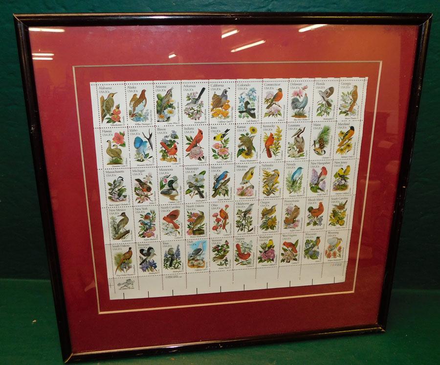 Framed USA Stamps (1 of 4)