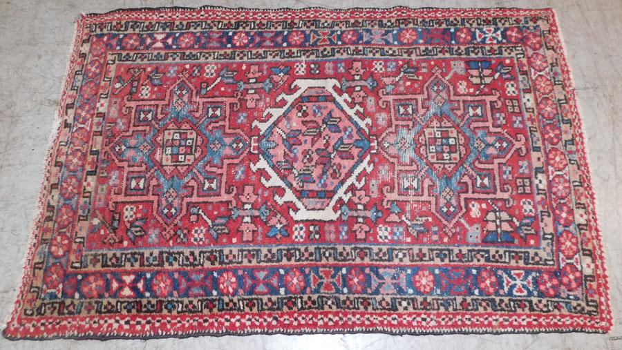 4' 4" X 2' 11" Handmade Oriental Rug (1 of 4)