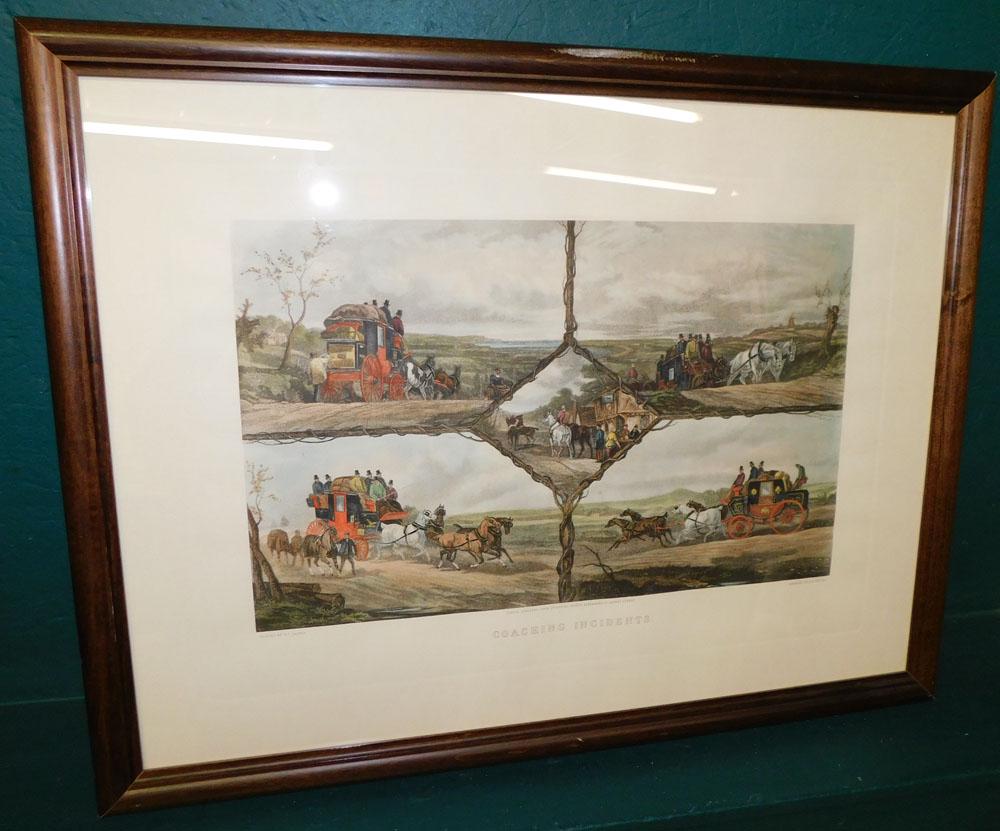 Framed Coaching Print (1 of 6)