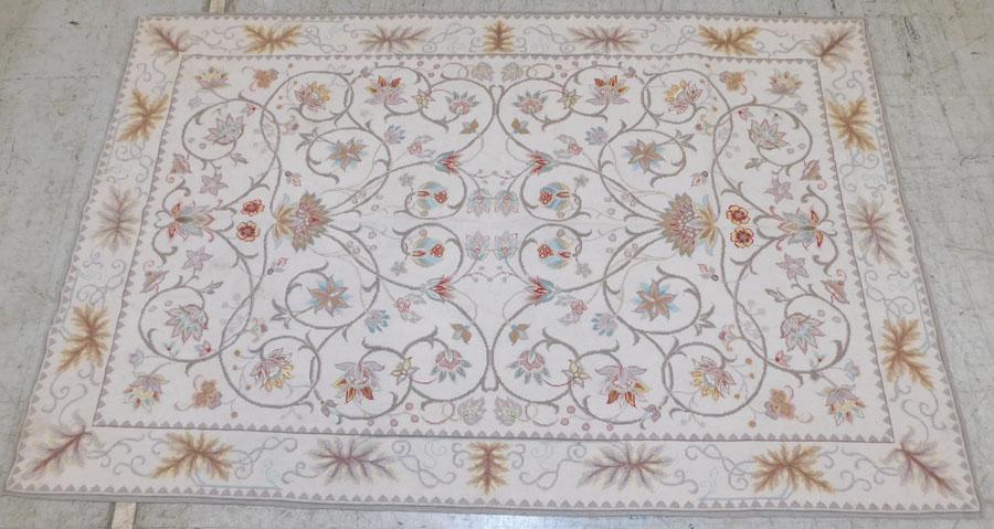 3'9" x 5'10" Needlepoint Rug (1 of 4)