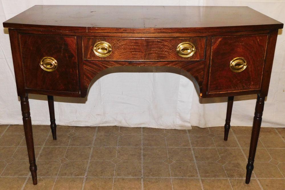 Mahogany Bow Front Server (1 of 6)