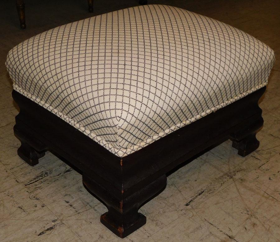 Empire Mahogany Foot Stool (1 of 3)