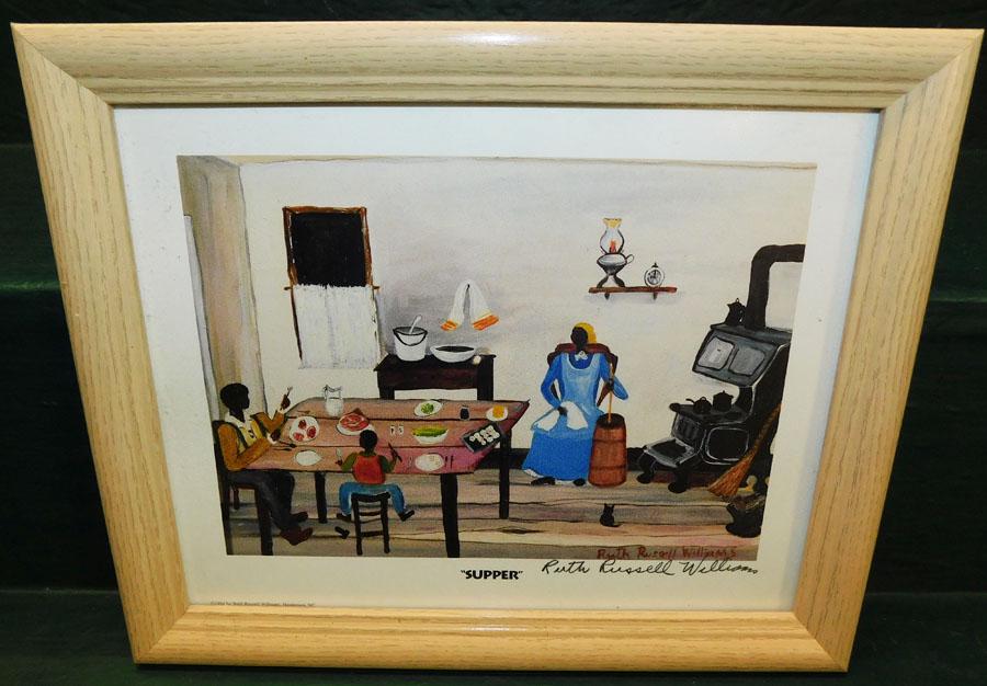 Black Americana Framed Print - Pencil Signed (1 of 3)