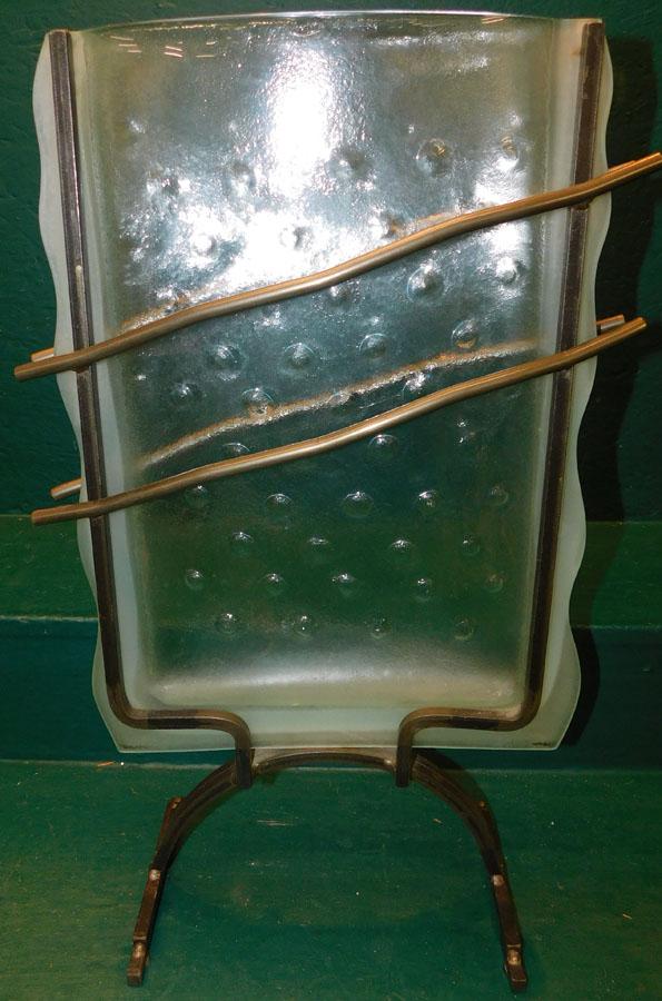 Metal & Glass Decorative Vase (1 of 1)