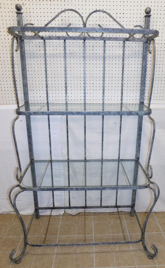 Painted Metal Bakers Rack (1 of 4)