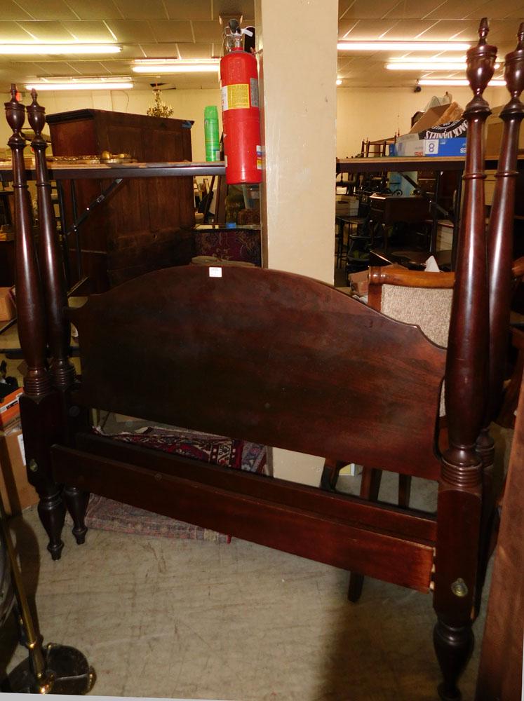 Mahogany Craftique Double Bed (1 of 2)