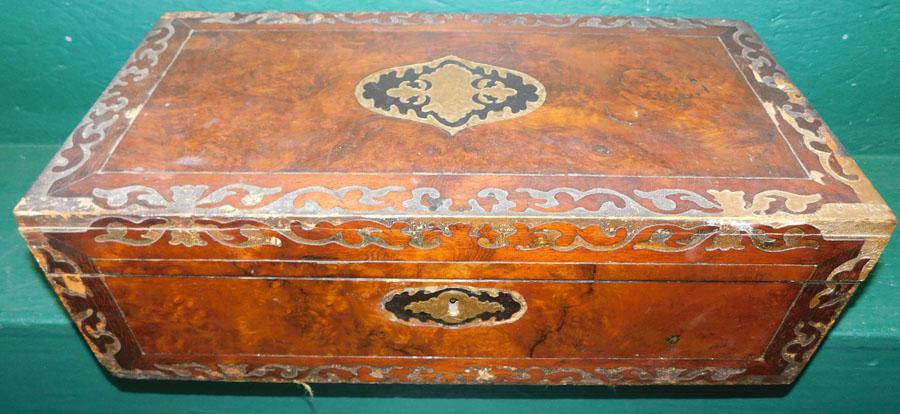 19th C Walnut Lap Desk (1 of 4)