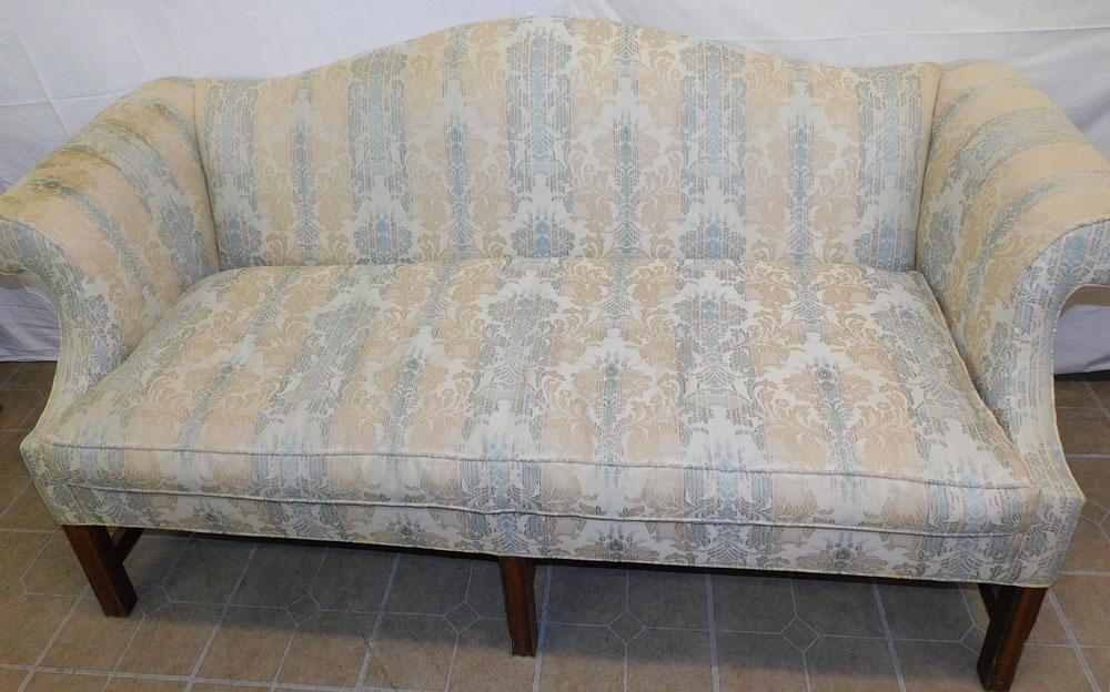 Camel Back Chippendale Sofa (1 of 4)