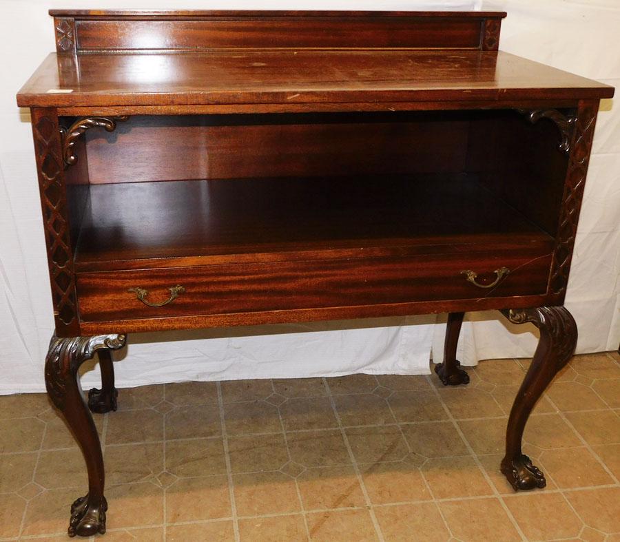 Mahogany Chippendale Style Server (1 of 6)