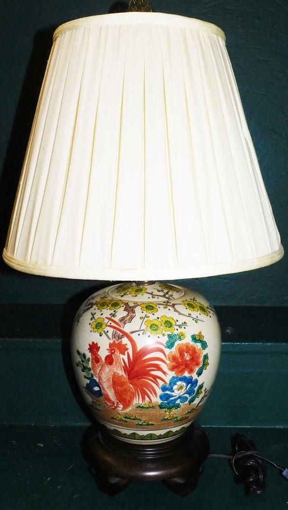 Oriental Ginger Jar Lamp (1 of 3)