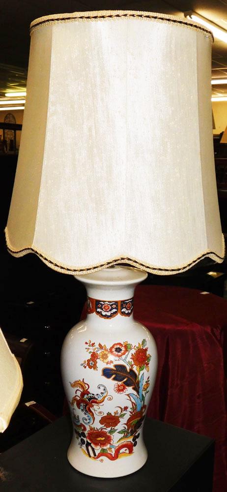 Porcelain Paint Decorated Lamp (1 of 2)