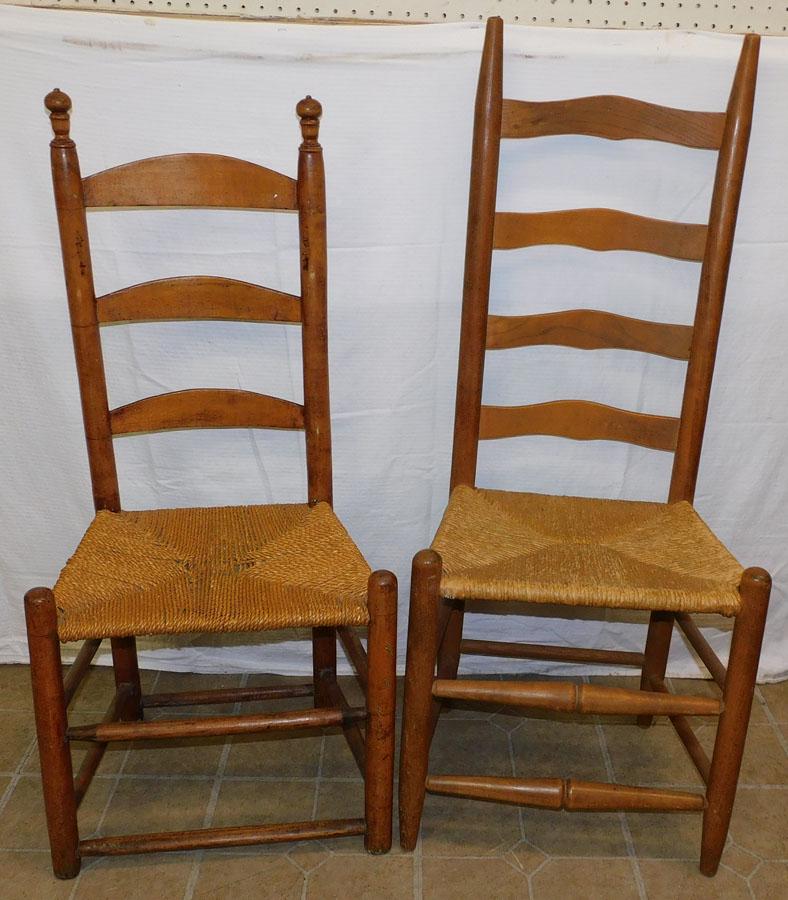 Two Ladderback Chairs (1 of 2)