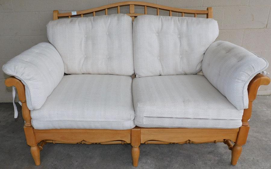 Cherry Love Seat By Ethan Allen (1 of 5)