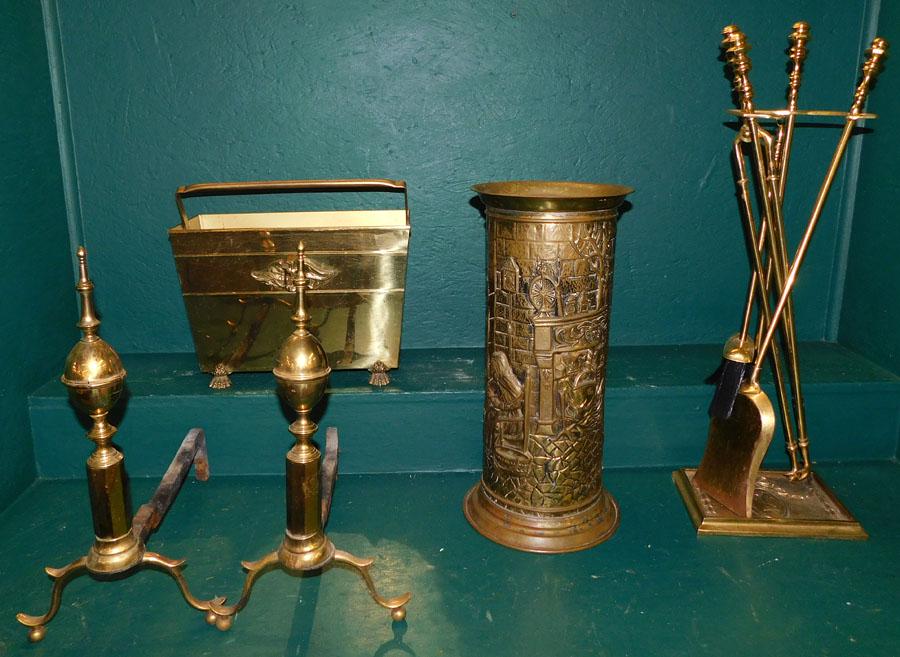 Umbrella Stand - Andirons - Magazine Stand - Fire Tools (1 of 5)
