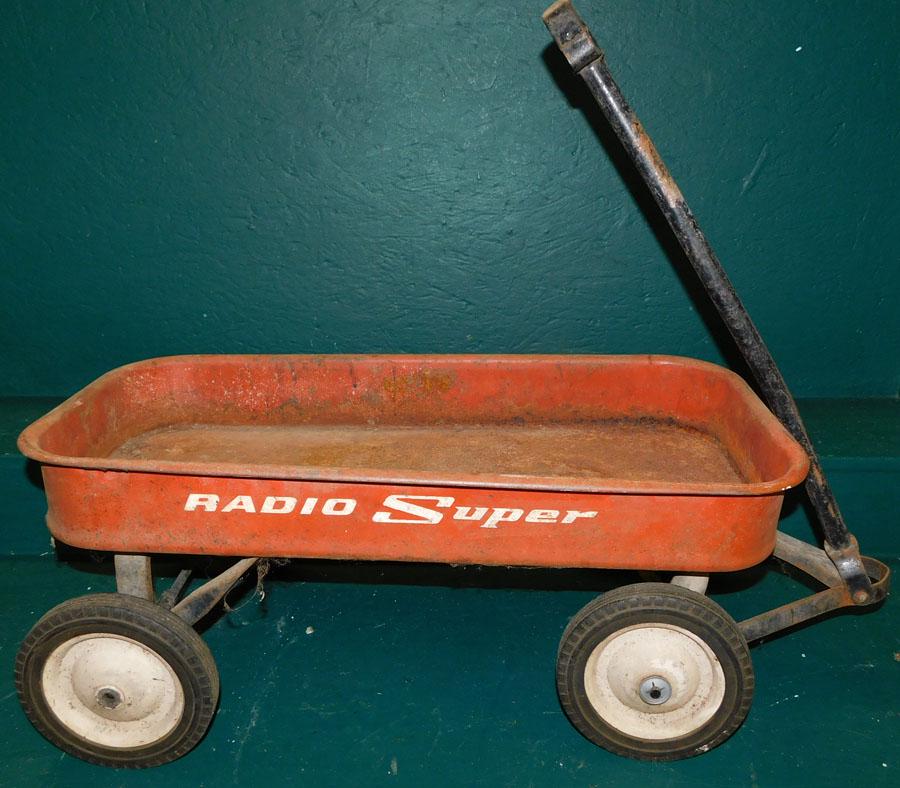 Vintage Metal Wagon (1 of 4)