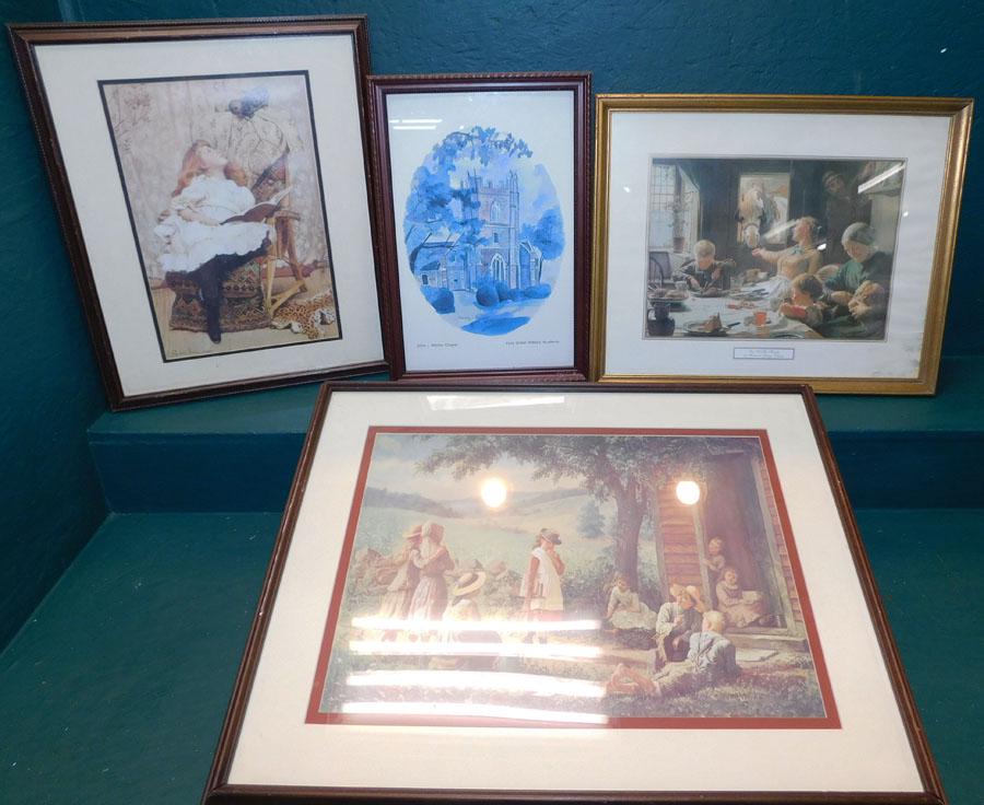 Lot 4 Framed Prints (1 of 7)