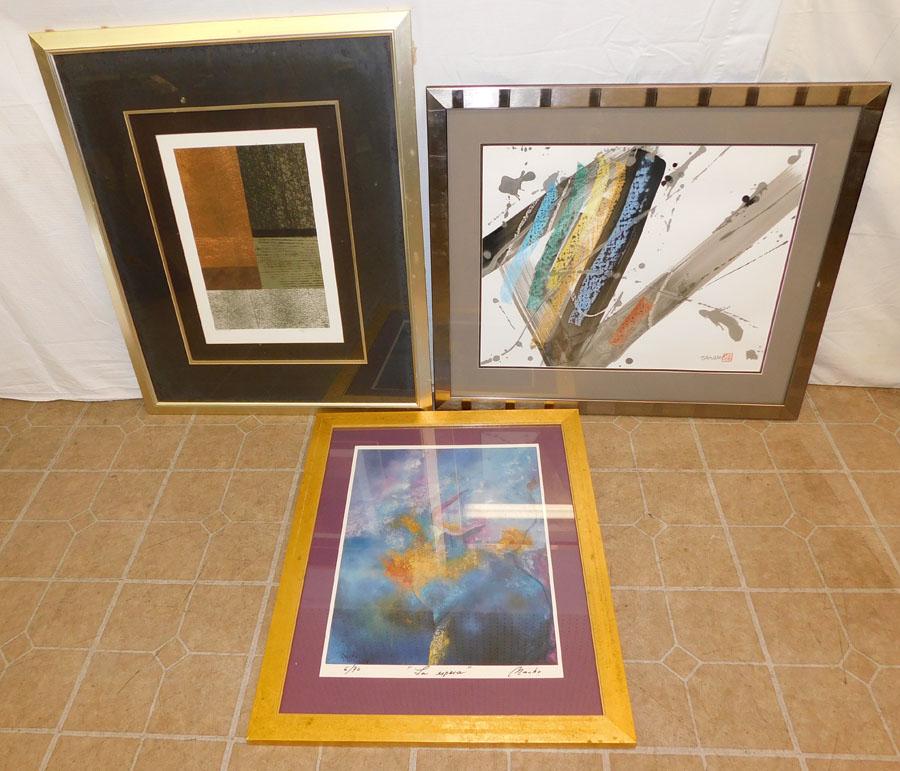Three Framed Prints (1 of 11)