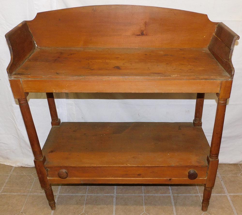 Antique Pine Wash Stand (1 of 4)