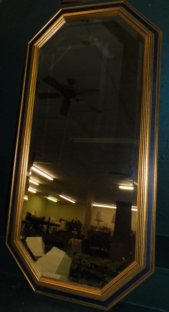 Gilded Framed Beveled Mirror (1 of 2)