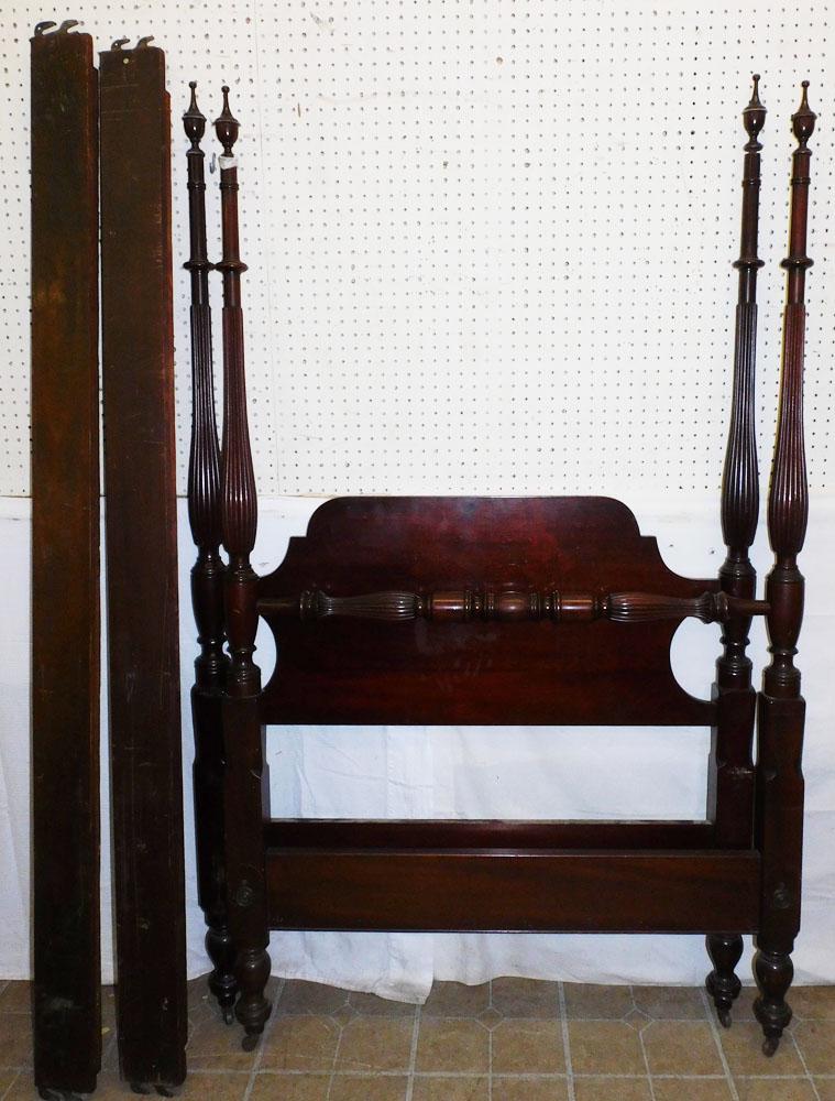 Mahogany Single Bed (1 of 2)