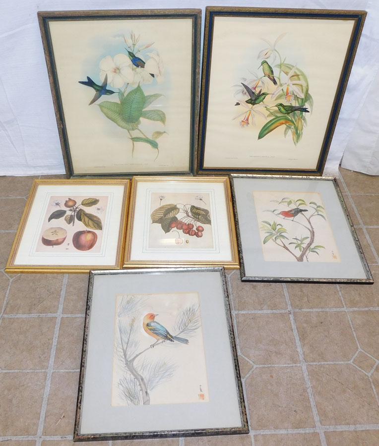 Lot Six Framed Engravings (1 of 6)