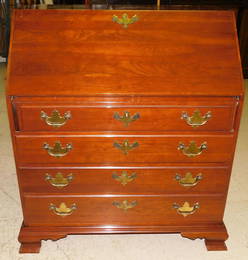 Cherry Slant Front Desk by Monitor Furniture Company - Jamestown, NY