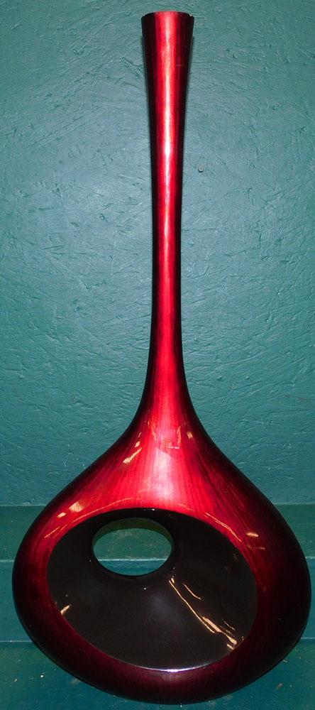 Modern Painted Decorative Vase (1 of 3)