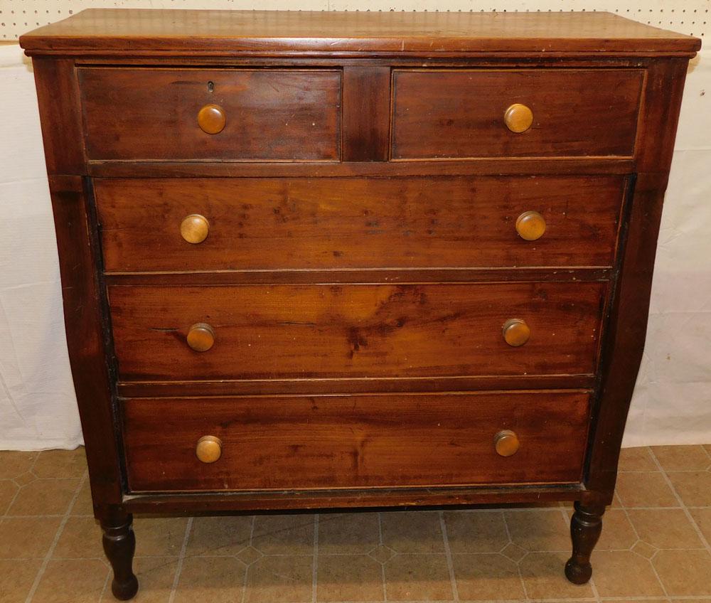 Antique Cherry Empire 2/3 Chest (1 of 6)
