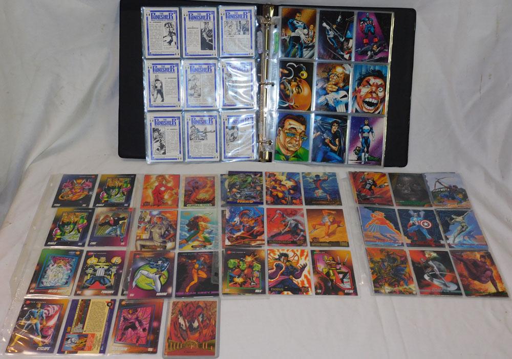 Lot of Vintage "The Punisher" & Marvel Superhero Collectible Cards (1 of 7)