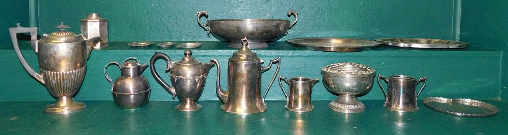 Lot of Sheffield & Silverplate (1 of 4)